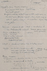 Notes taken by Price in Vienna